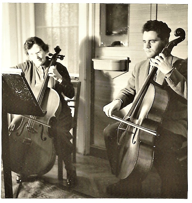 Werner Schmid am Cello