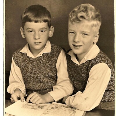 Die Zwillinge Werner und Wolfgang Die Zwillinge Werner und Wolfgang