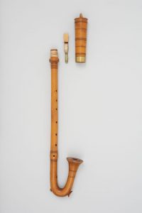 Krummhorn, Instrumentensammlung der Wiener Hofburg.