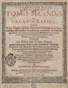 Titelblatt Organographia