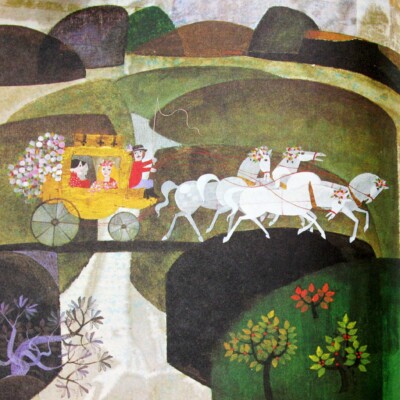 Die weiße und die schwarze Braut (Illustration: Marlene Reidel)