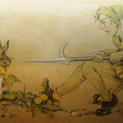 Die sieben Schwaben (Hans Lang, österreichischer Maler, Graphiker und Publizist, 1898-1971)