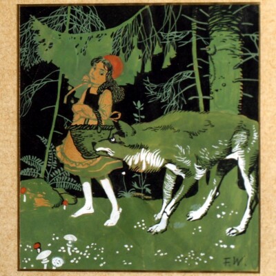 Rotkäppchen: Franz Wacik
(österreichischer Maler und Grafiker, 1883-1938)