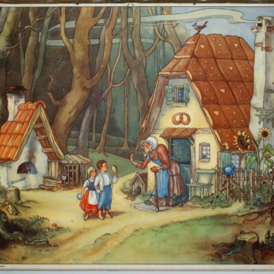 Wandtafel: Hänsel und Gretel (Herbert Rasch)