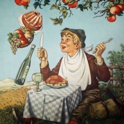 Wandtafel: Tischlein deck dich (A. Hoffmann)