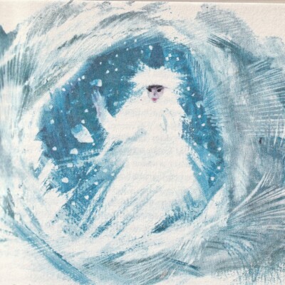 Die Schneekönigin (Illustration von Janusz Grabianski)