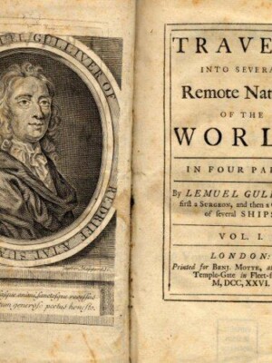 Titelseite der Erstausgabe von 1726