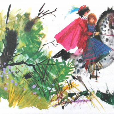 Die wilden Schwäne (Illustration von Janusz Grabianski)