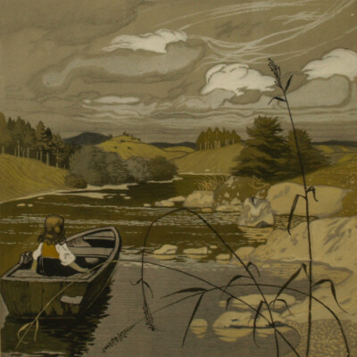 Illustration von Franz Wacik (1883-1938, österreichischer Maler und Grafiker)