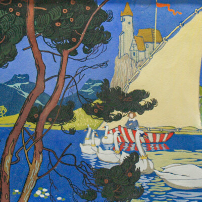 Illustration von Franz Wacik (1883-1938, österreichischer Maler und Grafiker)