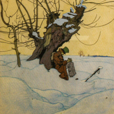 Illustration von Franz Wacik (1883-1938, österreichischer Maler und Grafiker)