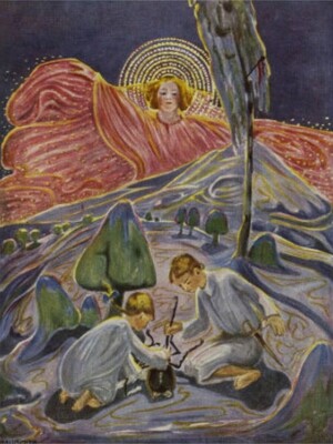 Illustration von Hans Baluschek, 1870-1935, deutscher Maler, Grafiker und Schriftsteller