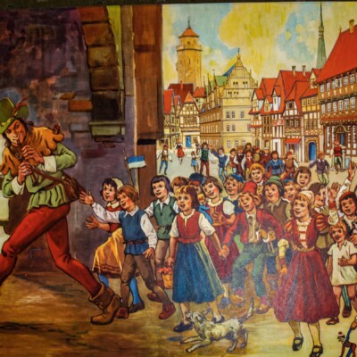 Wandtafel: Der Rattenfänger von Hameln (Joh. Kügler)