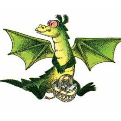 Der Drache mit den roten Augen