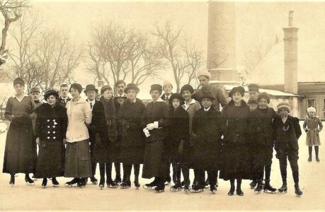 Eislaufvergnügen, 1909.