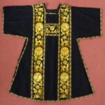 Dalmatica in schwarz für Requien