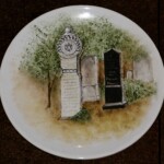 Jüdischer Friedhof Mödling: Bemaltes Porzellan, gestaltet von Margarethe Richter, Mödling