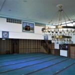 Innenansicht der Moschee in der Grenzgasse