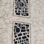 Betondickglasfenster der Herz-Jesu-Kirche